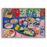 Sushi & Sake Feast Framed Art For Wall